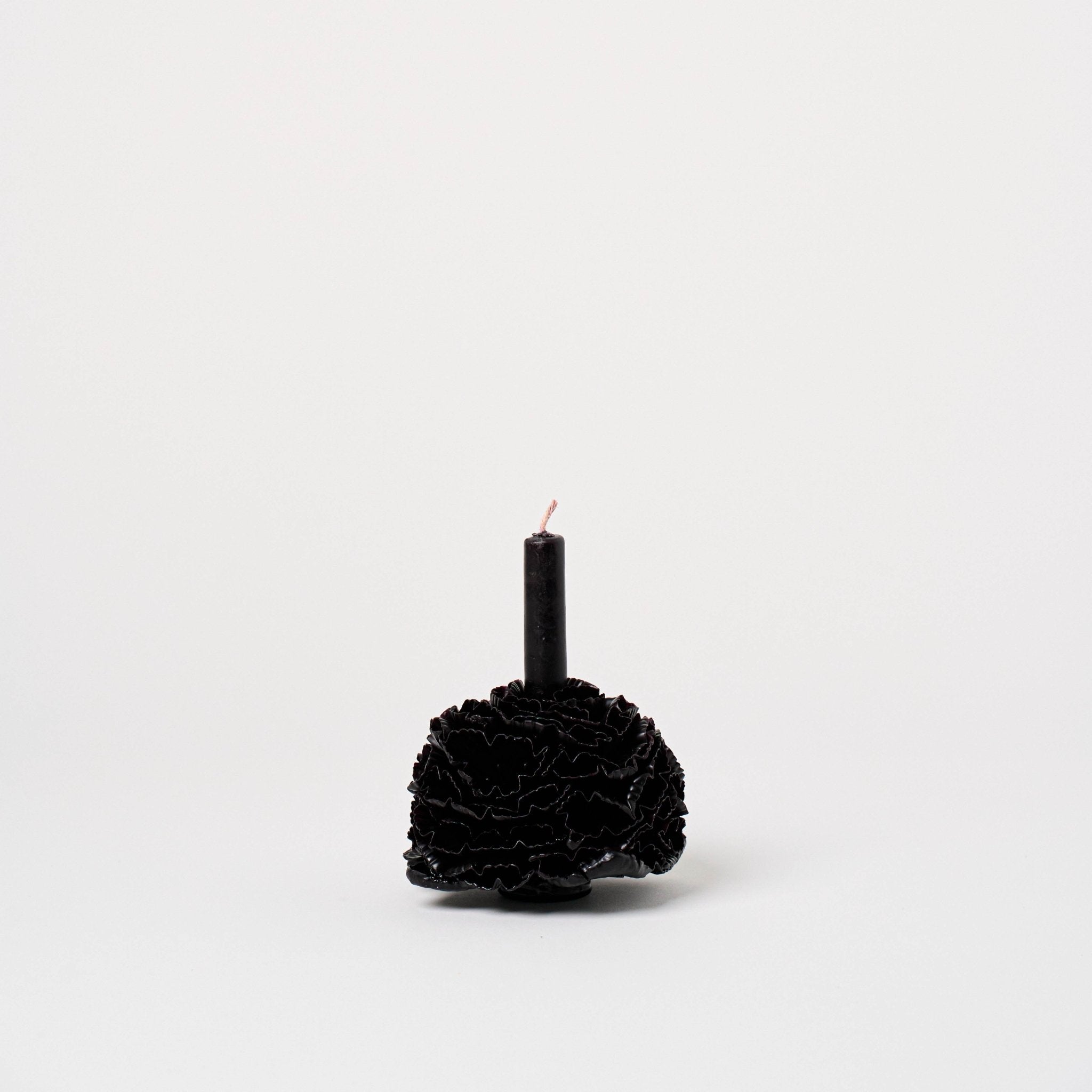 Specialty Beeswax Candle | Black_Casa Viviana_201-41-0877-166BLKOS | Obakki