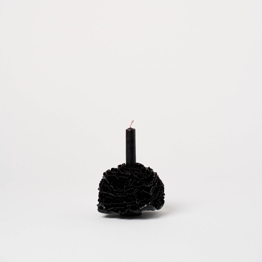 Specialty Beeswax Candle | Black_Casa Viviana_201-41-0877-166BLKOS | Obakki