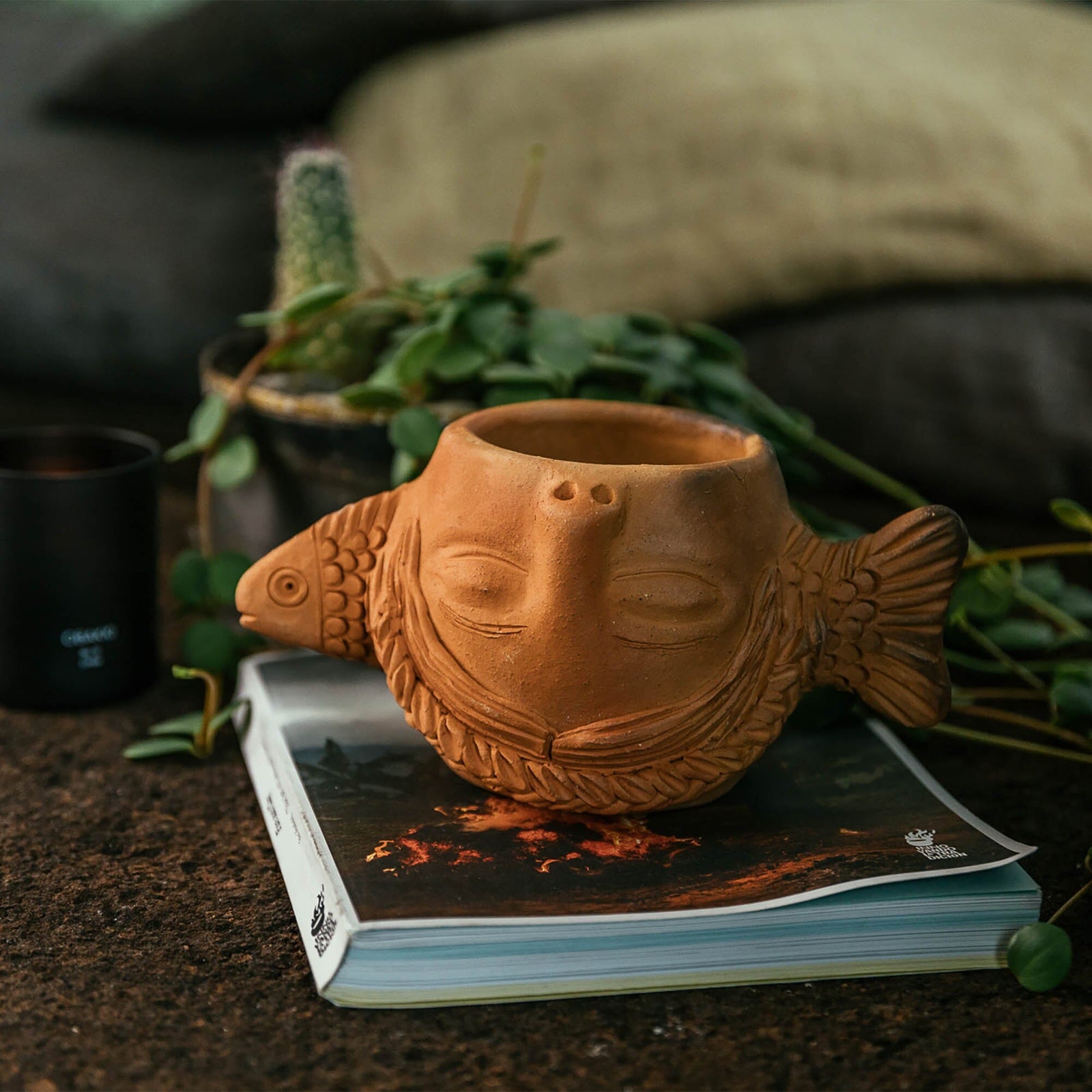 ceramic fish planter pots Terracotta Fish Planter