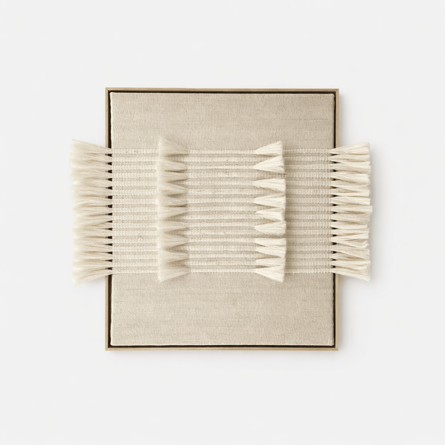 Textile Art | Roots Ki IX_Ana Pau Noriega_201-75-2157-196RAWNATWHTOS | Obakki