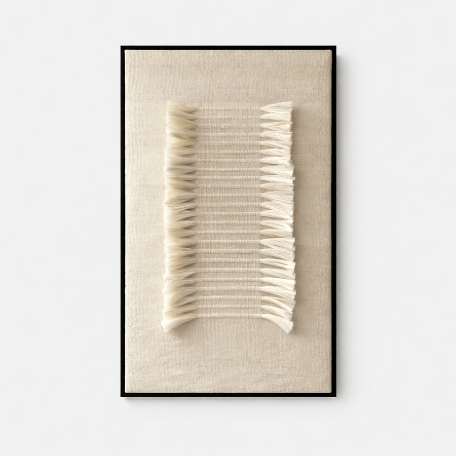 Textile Art | Roots Ki VI_Ana Pau Noriega_201-75-2158-196RAWNATWHTOS | Obakki