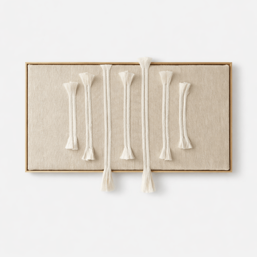 Textile Art | Roots Ki XI_Ana Pau Noriega_201-75-2167-196RAWNATWHTOS | Obakki