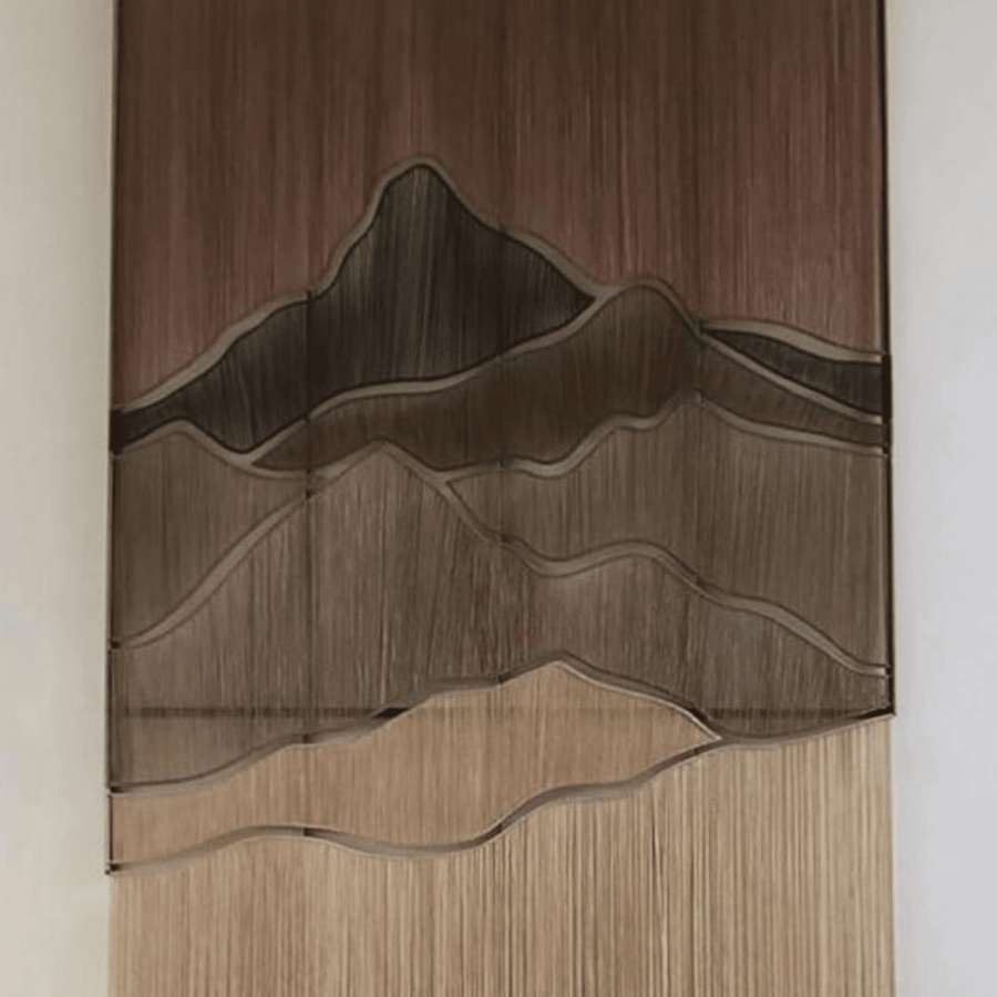 Textile Art Wall Hanging | Profile Peaks_Mariella Motilla_201-75-2129-161NATOS | Obakki