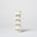 Torn Tier Candle Stand | Cream Lichen_Nathalee Paolinelli_201-72-1832-137Cream LichenLarge | Obakki
