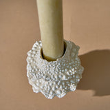 Torn Tier Candle Stand | Cream Lichen - Candles & Incense by Nathalee Paolinelli | Obakki