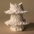 Torn Tier Candle Stand | Cream Lichen_Nathalee Paolinelli_201-72-1832-137Cream LichenSmall | Obakki