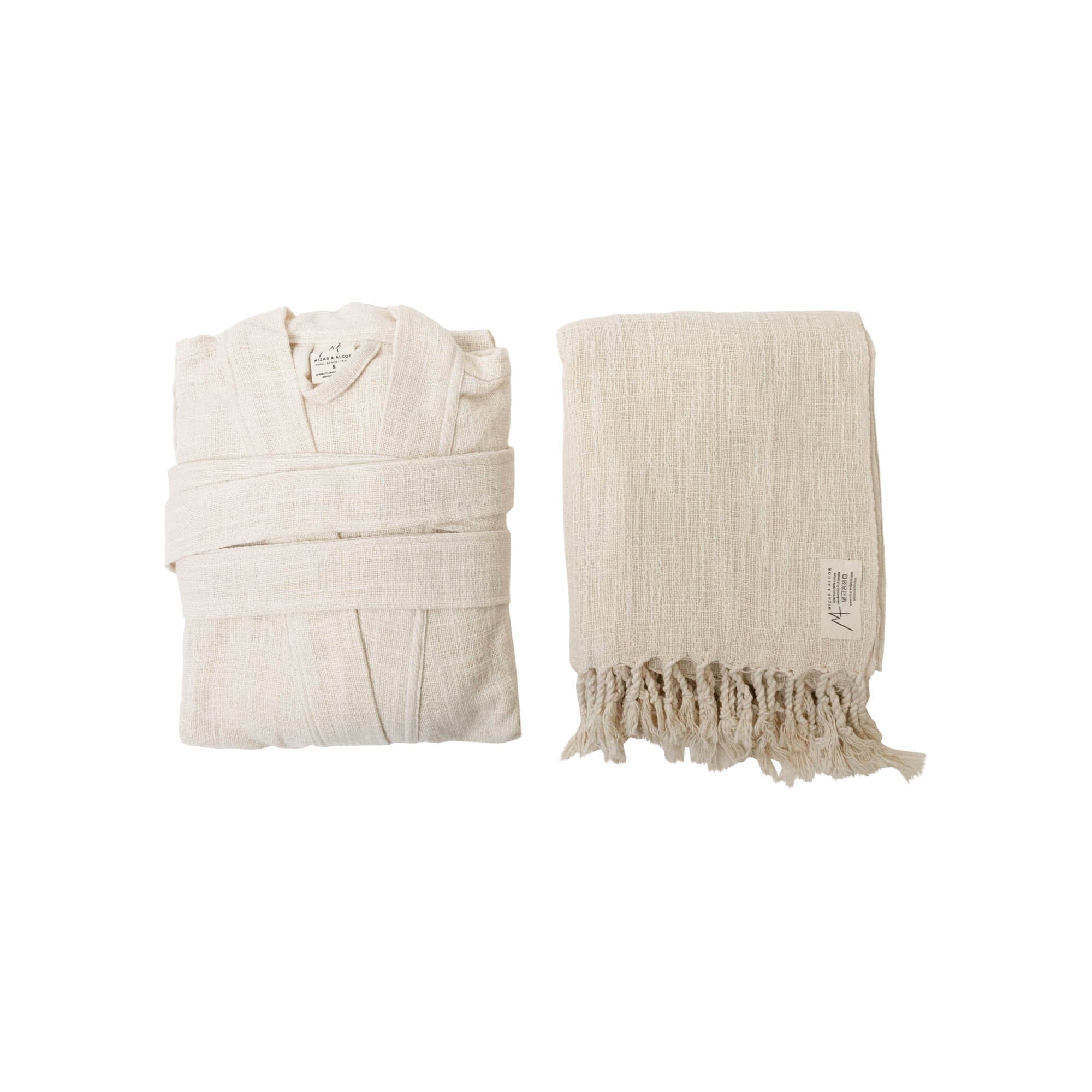 Turkish Linen Bath Set_Mizar & Alcor_201-60-1122-171BLKSTRIPES | Obakki