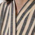Turkish Linen Robe | Karam_Mizar & Alcor_201-60-1257-171KARAMS | Obakki