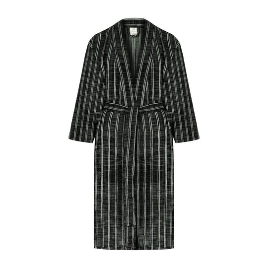 Turkish Linen Robe | Notte_Mizar & Alcor_201-60-1426-171NOTTES | Obakki