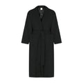 Turkish Linen Robe | Solid Black_Mizar & Alcor_201-60-1258-171BLKS | Obakki