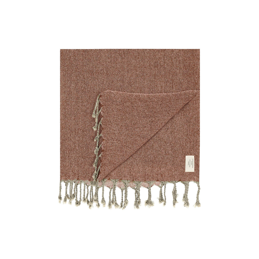 Turkish Silk Scarf | Burnt Red_Mizar & Alcor_201-60-1415-171Burnt RedOS | Obakki