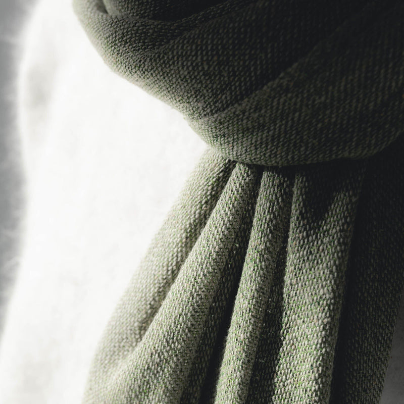 Turkish Silk Scarf | Green Scarves Mizar & Alcor Obakki