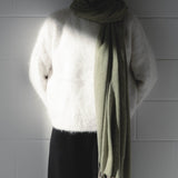 Turkish Silk Scarf | Green Scarves Mizar & Alcor Obakki