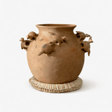 Veladores del Maiz Clay Vase_San Pedro Zipajo_201-74-1768-766NaturalOS | Obakki