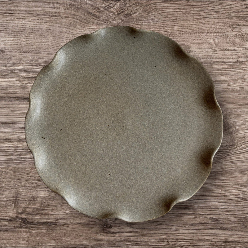 Wave Dinner Plate Serveware EnCrudo Obakki