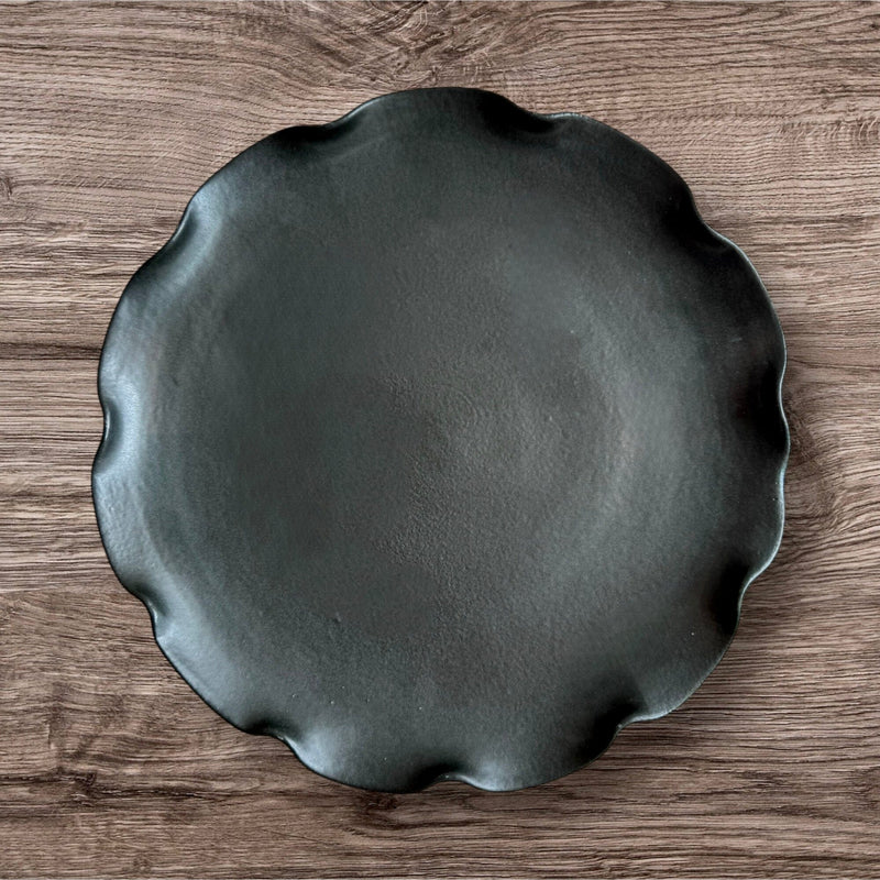 Wave Dinner Plate Serveware EnCrudo Obakki