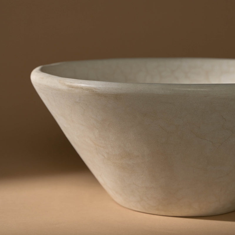 Zlafa Bowl | Large - Vases + Planters by The Tadelakt Atelier | Obakki