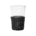 13.5 oz Woven Glass | Single_AC Palma_201-52-0932-149Clr / Blk + Nat PlmOS | Obakki
