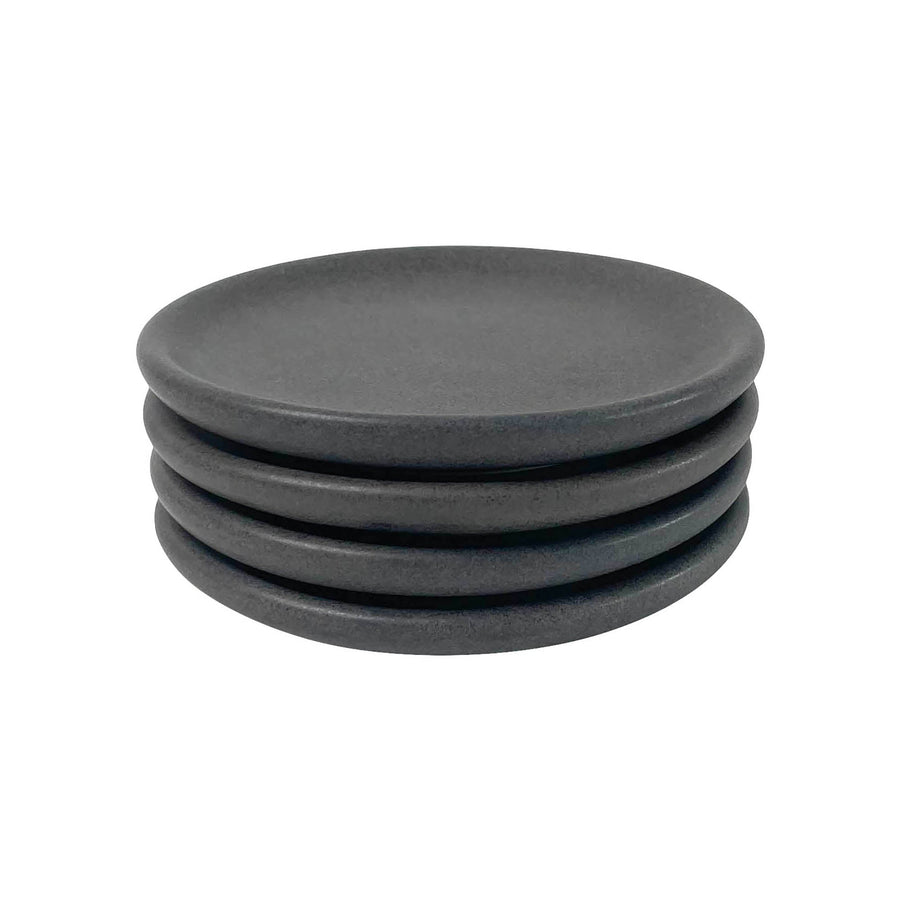 4" Plato Liso | Set of 4_La Chicharra_201-50-1052-736BLKOS | Obakki