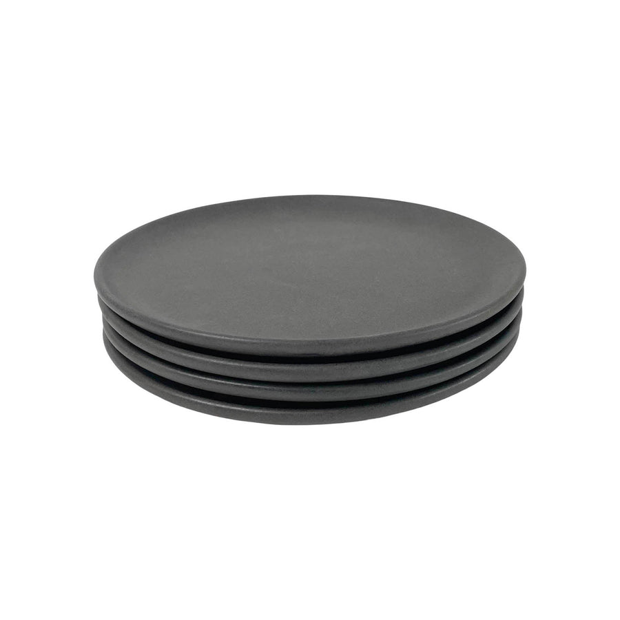 8" Plato Liso | Set of 4_La Chicharra_201-50-1053-736BLKOS | Obakki