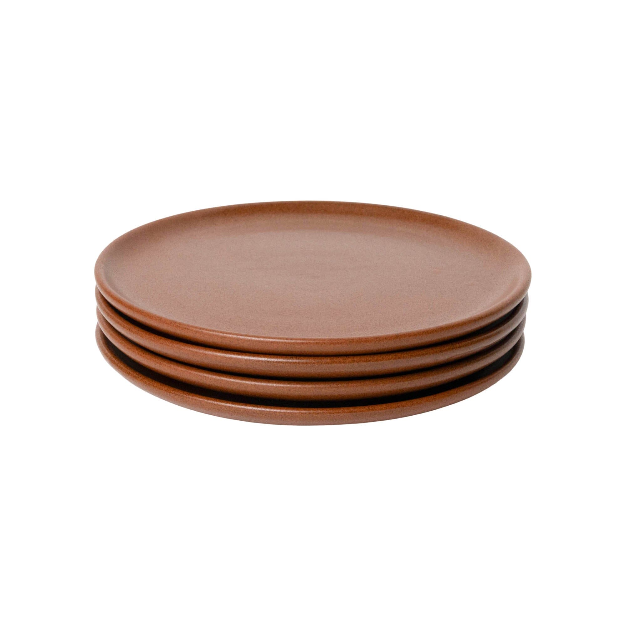 8" Plato Liso Set 4