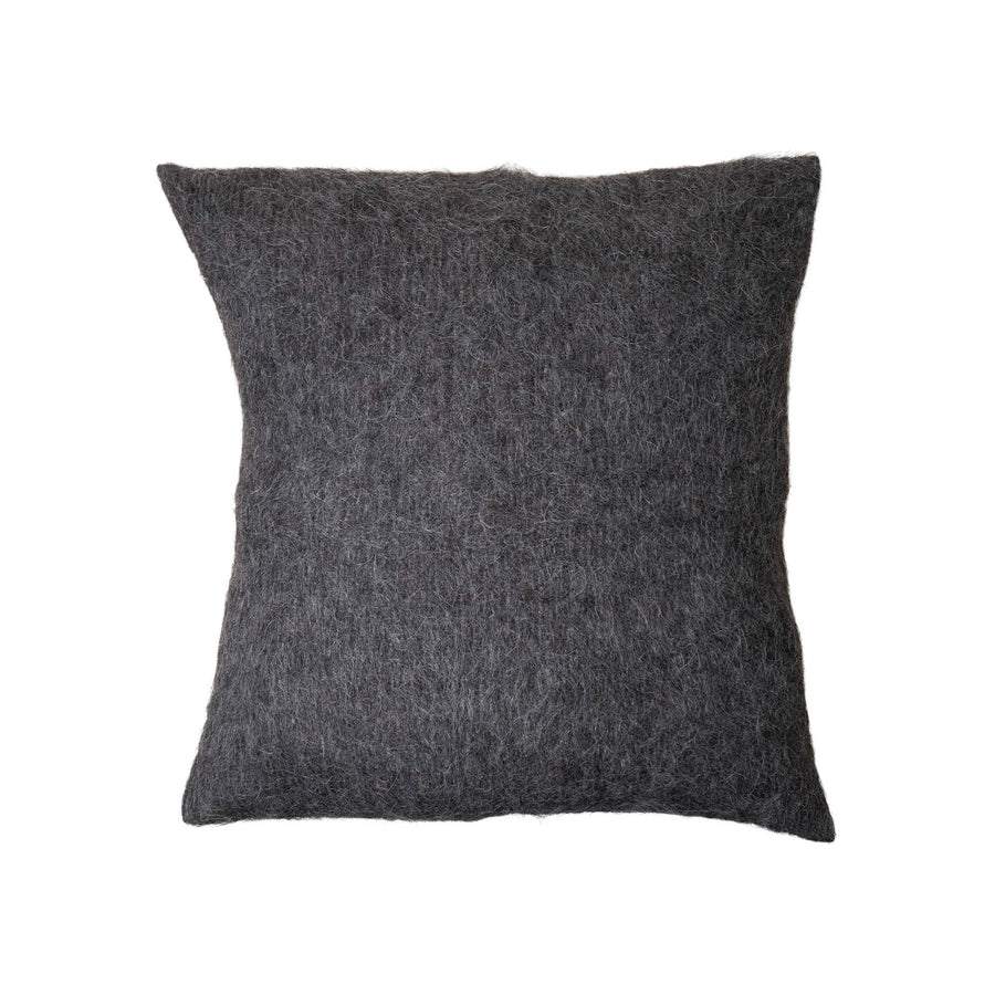 Brushed Wool Cushion Cover | Dark Grey_Weavers of Chiapas_201-64-1217-180DarkGreyOS | Obakki