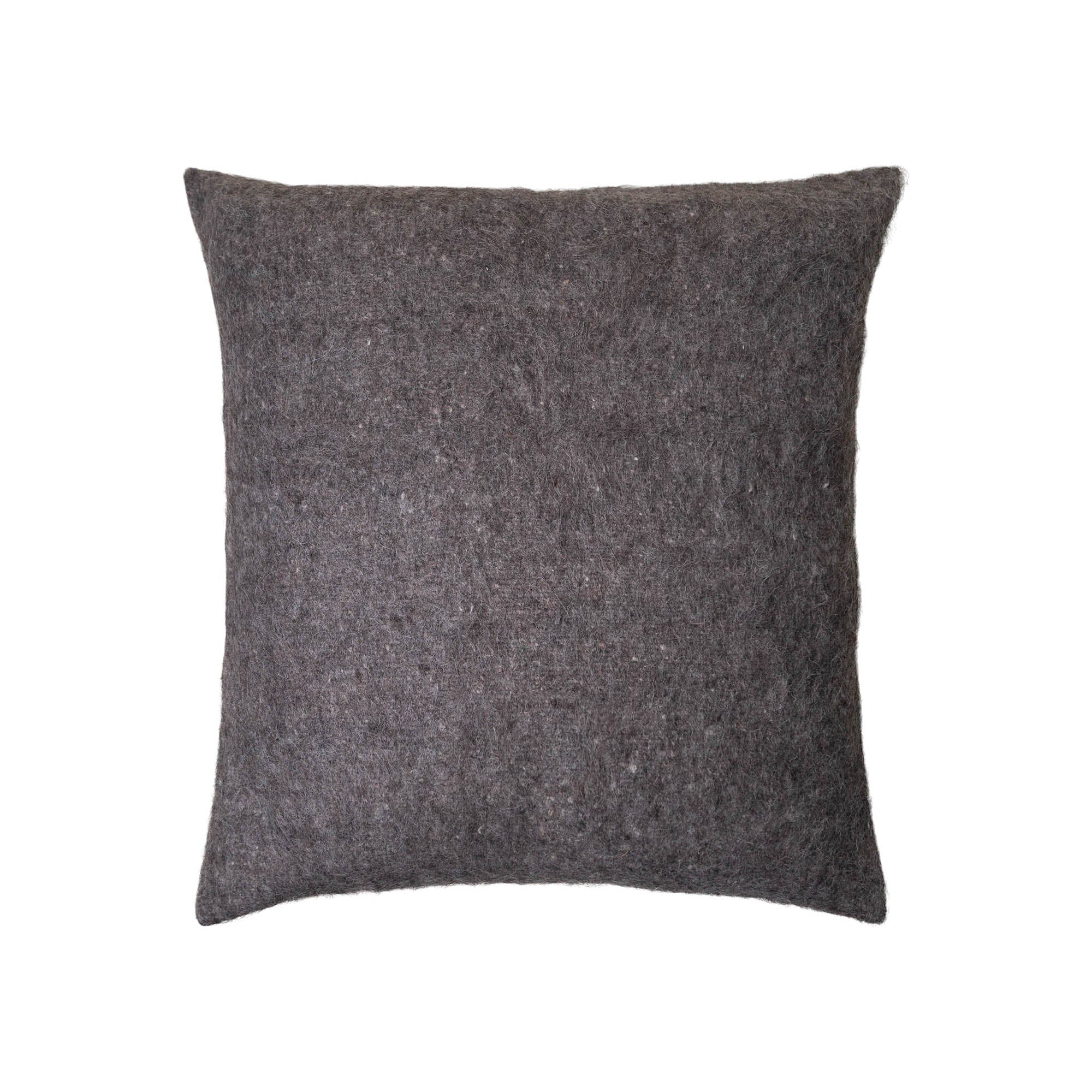 Brushed Wool Cushion Cover | Light Grey_Weavers of Chiapas_201-64-1218-180LITGRYOS | Obakki