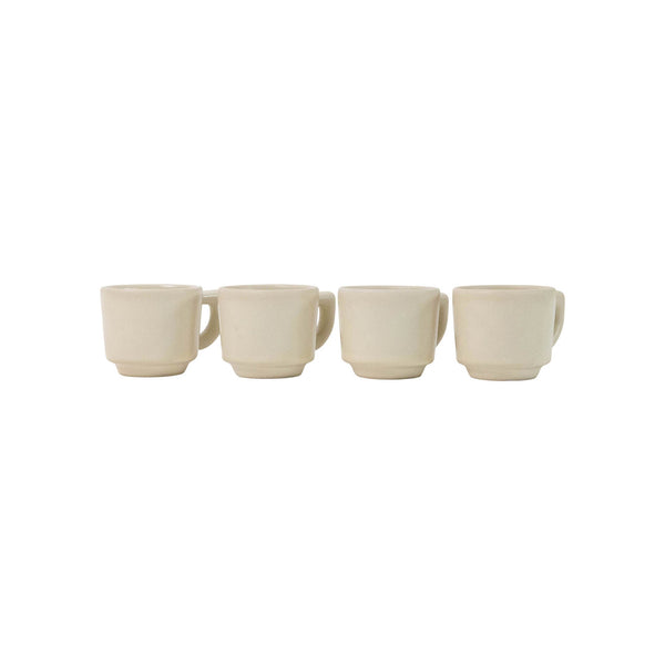 Cafete Espresso Cup | Set of 4_La Chicharra_201-50-01056-736SandOS | Obakki