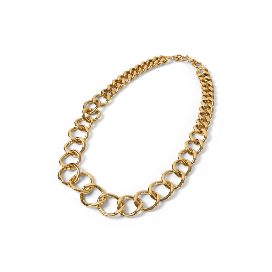 Chain Link Necklace_Sylvester_201-31-0588-695GPOS | Obakki