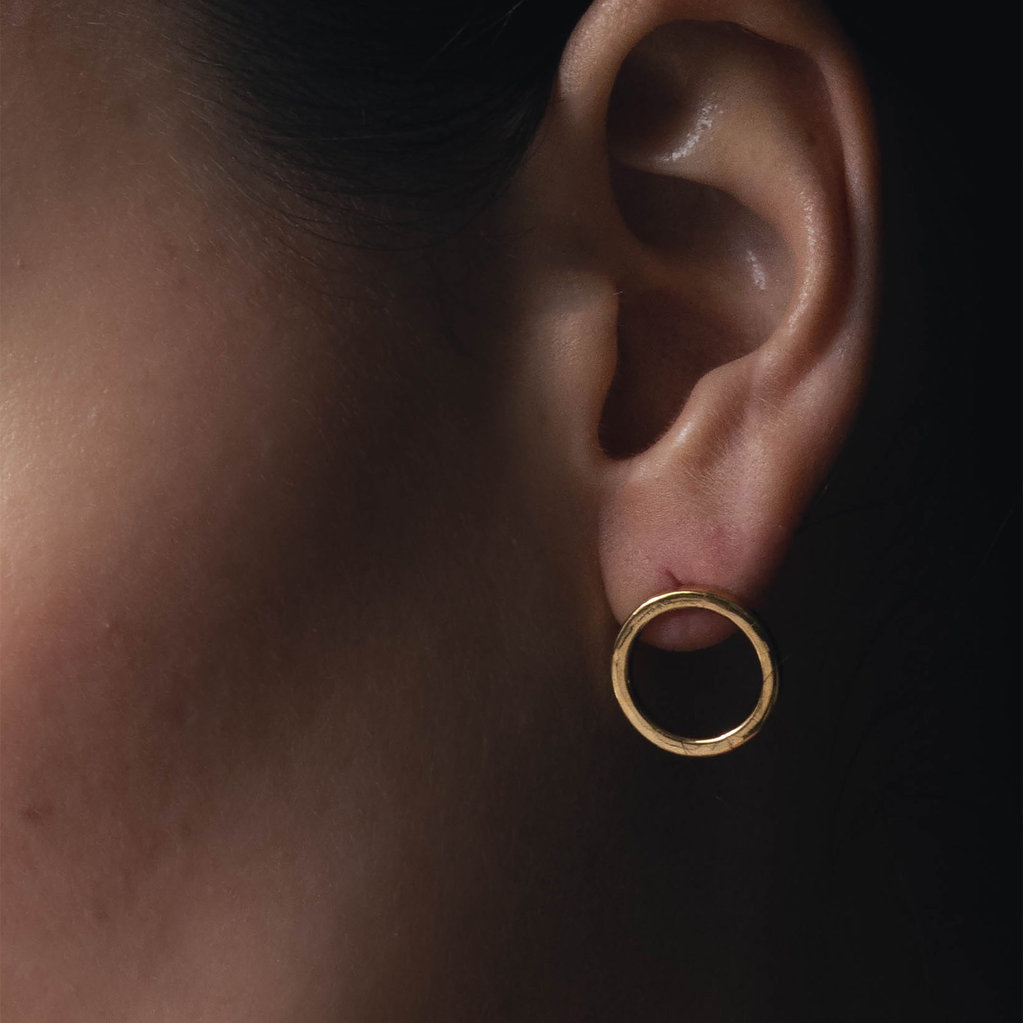 Circular Stud Earrings - Earring by Sylvester | Obakki