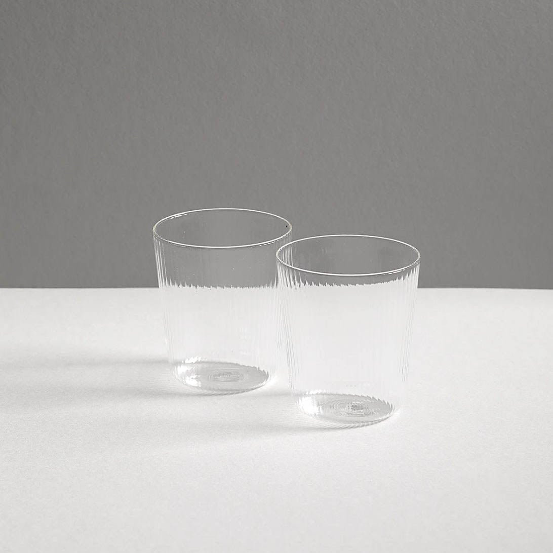 Clear Luisa Vino | Set of 2 - Glassware by R+D.Lab | Obakki