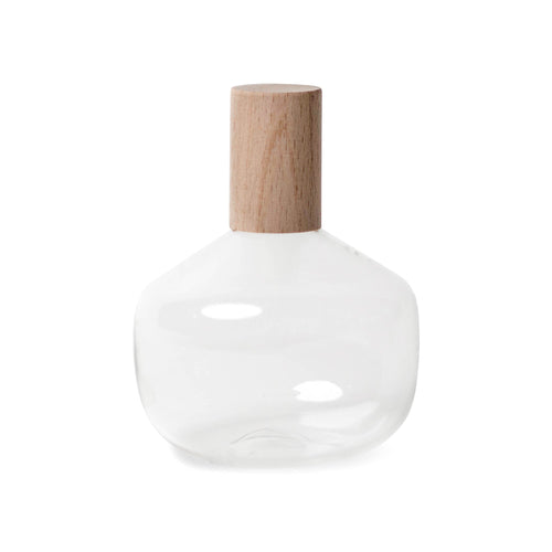 Clear Trulli Bottle | Short - Glassware by R+D.Lab | Obakki