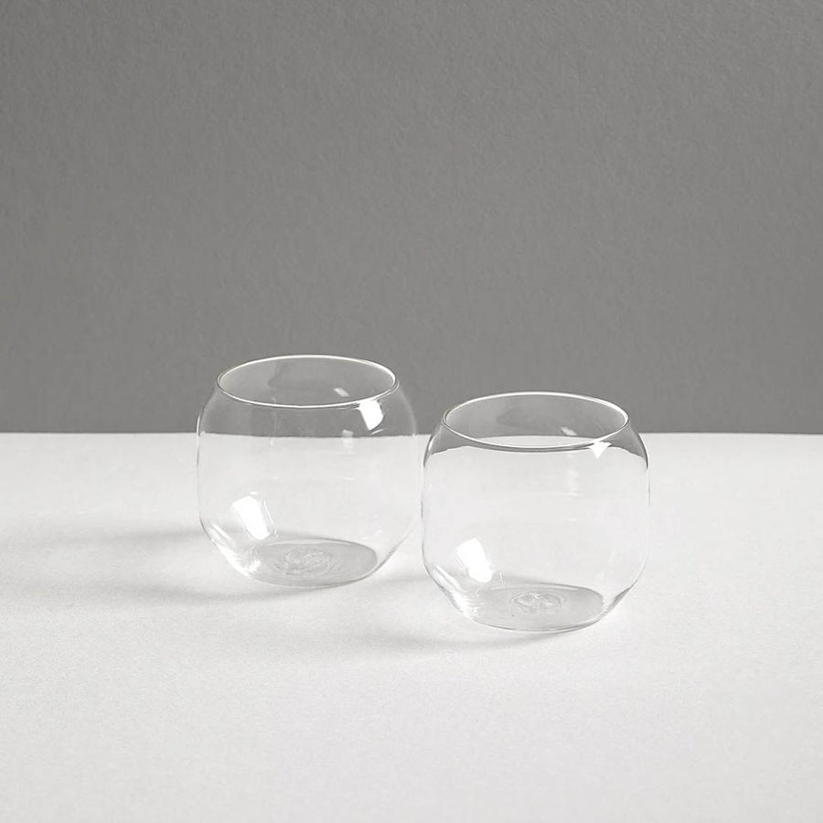 Clear Velasca Tumblers | Set of 2_R+D.Lab_201-52-0258-131-Clear-O/S | Obakki