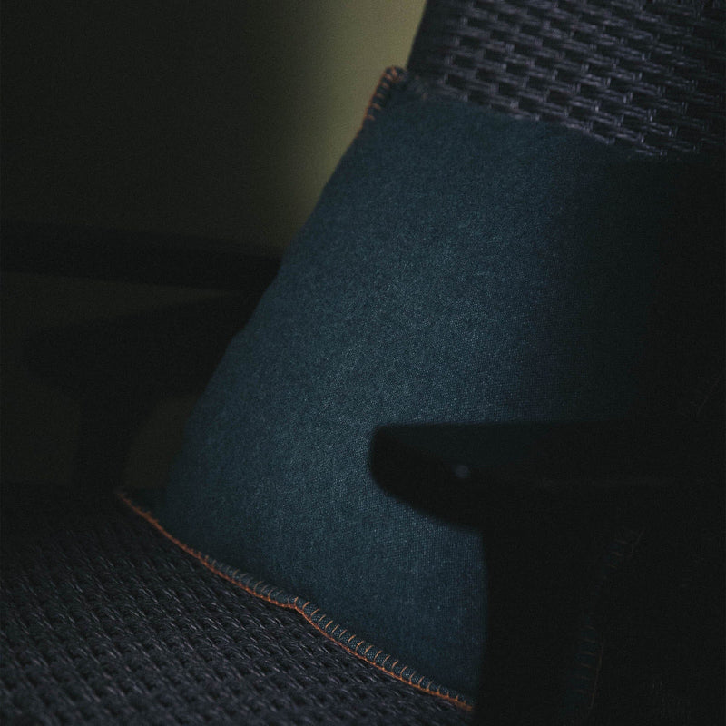 Doppio Cushion | Moss / Rust - Cushions by R+D.Lab | Obakki