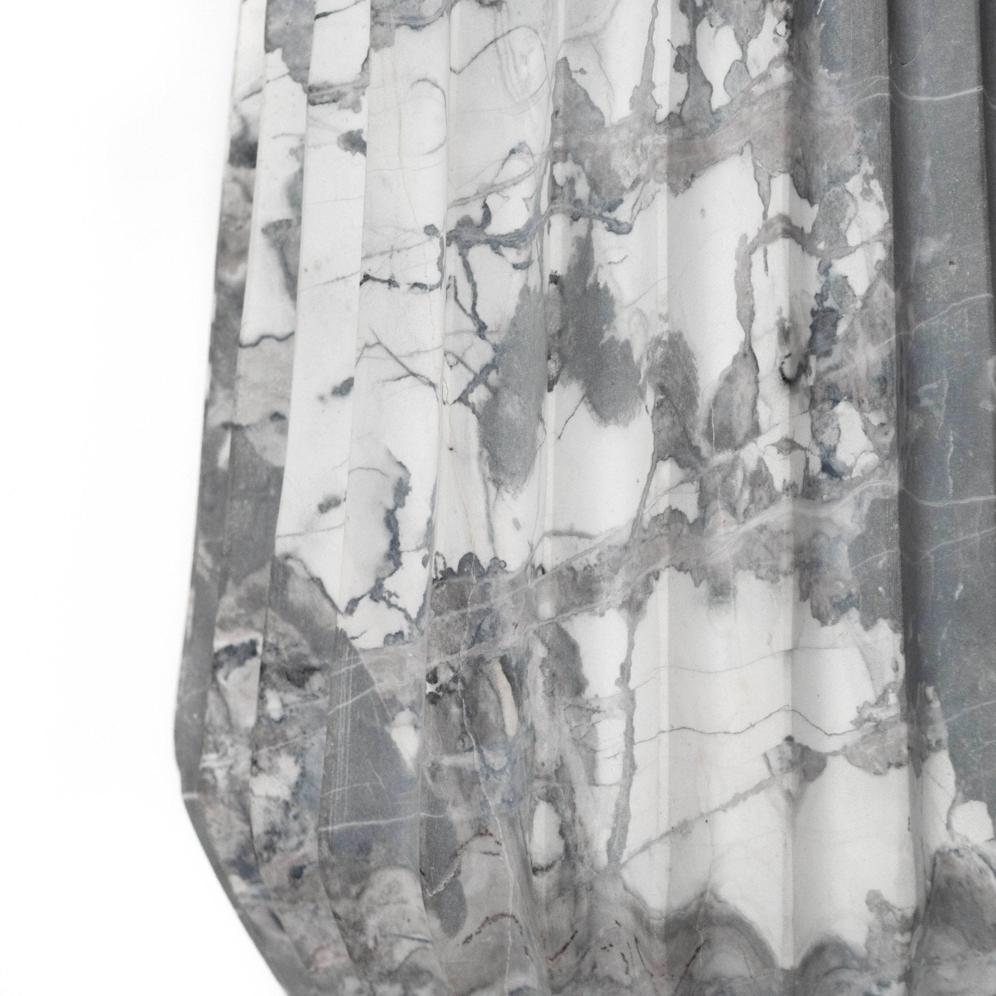 Duna Vase | White_Ayres_201-71-0770-156WhiteMarbleS | Obakki