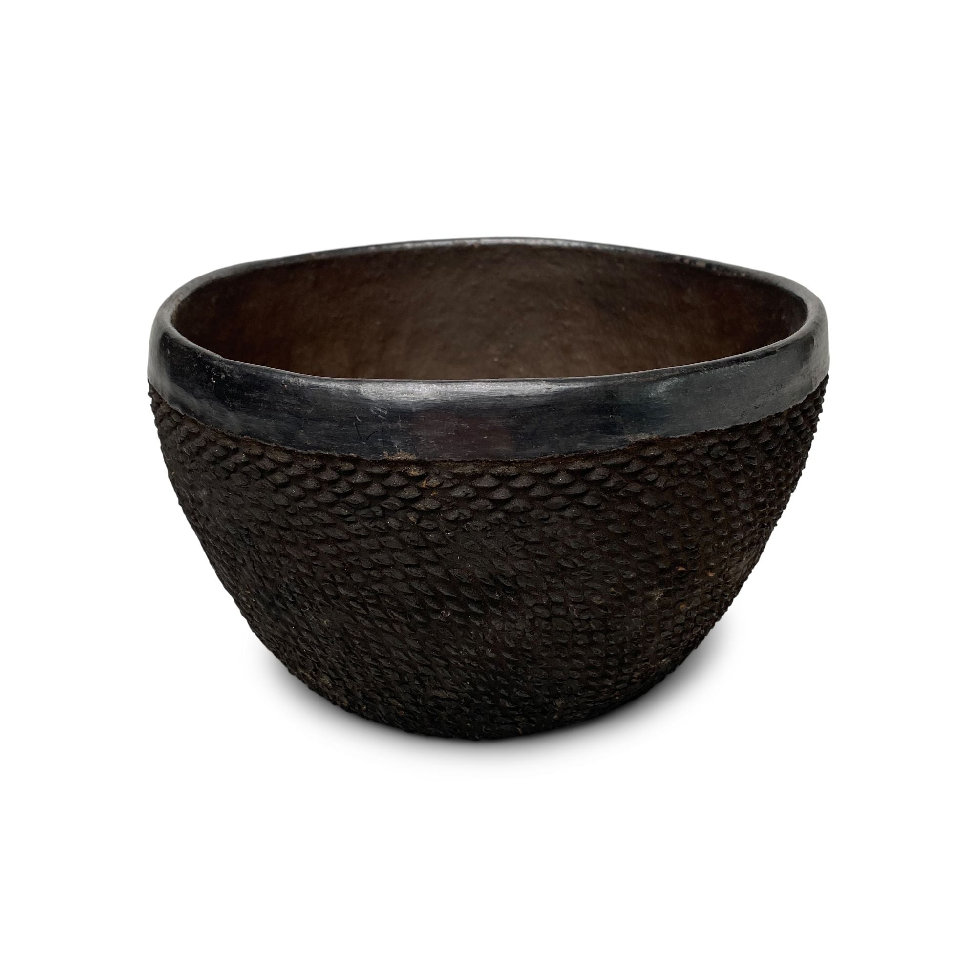 Earthenware Flat Bottom Bowl | L - Pots & Planters by Akiliba | Obakki