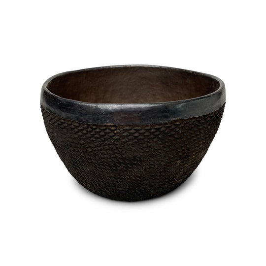 Earthenware Flat Bottom Bowl | L - Pots & Planters by Akiliba | Obakki