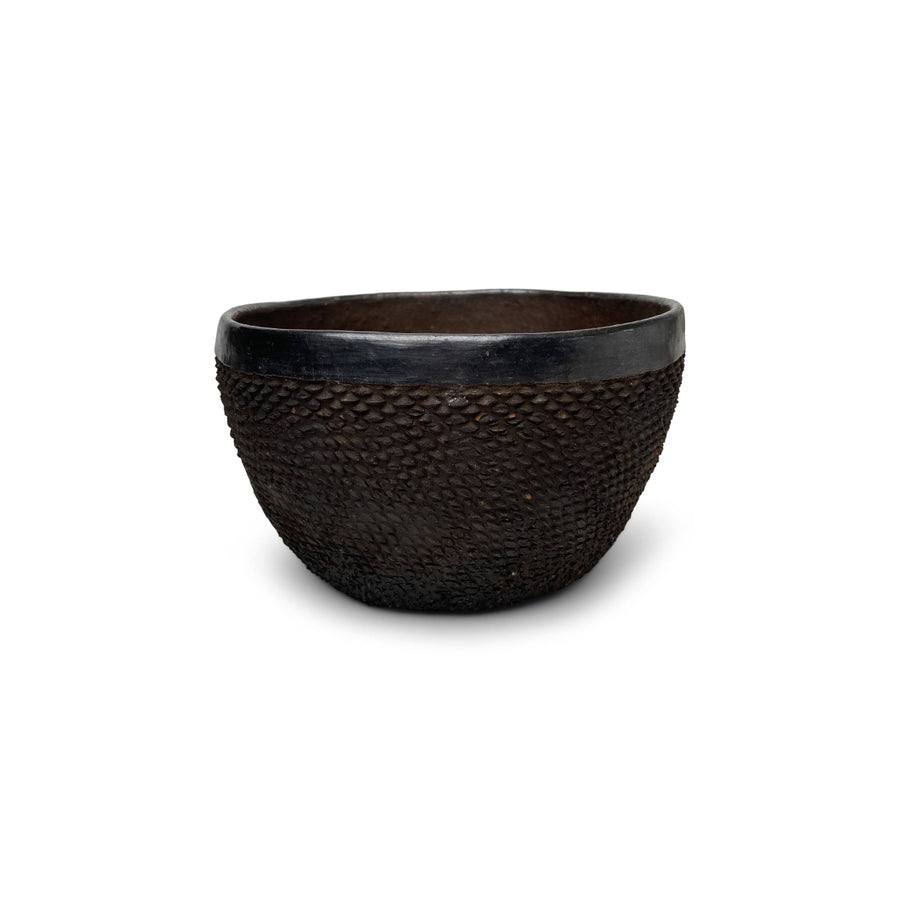 Earthenware Flat Bottom Bowl | M_Akiliba_201-54-0549-152Burnt EarthOS | Obakki
