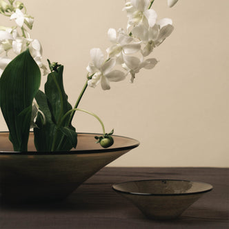 Glass Haze Bowl | Earth - Bowls by Studio Fresco | Obakki