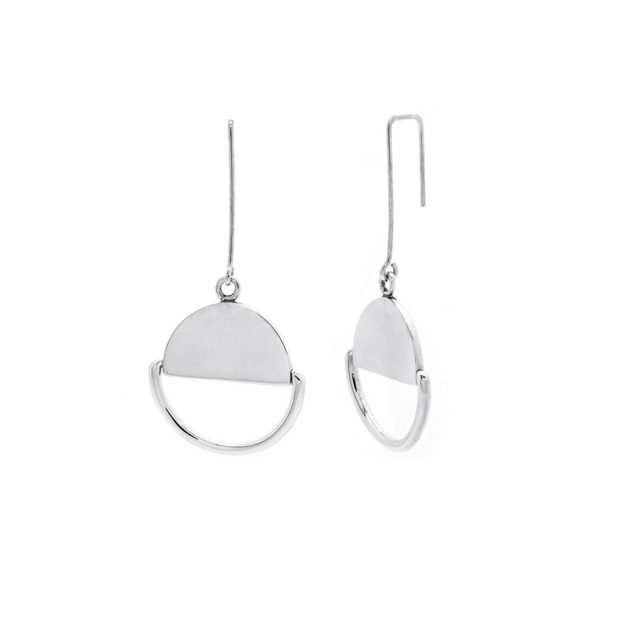 Halfmoon Earrings - Earring by Sylvester | Obakki