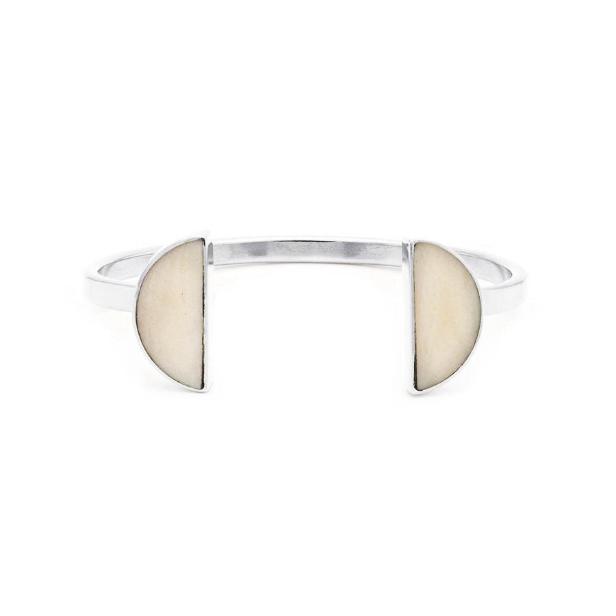 Halfmoon Split Bracelet | Natural_Victorious Crafts_201-31-0651-132Natural/GoldOS | Obakki