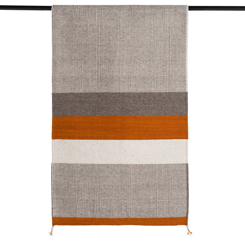 Hand - woven Oaxacan Textures Rug | Gold_Jose Mendoza_201-64-0384-715-TEXTURASGOLD-6x9 | Obakki