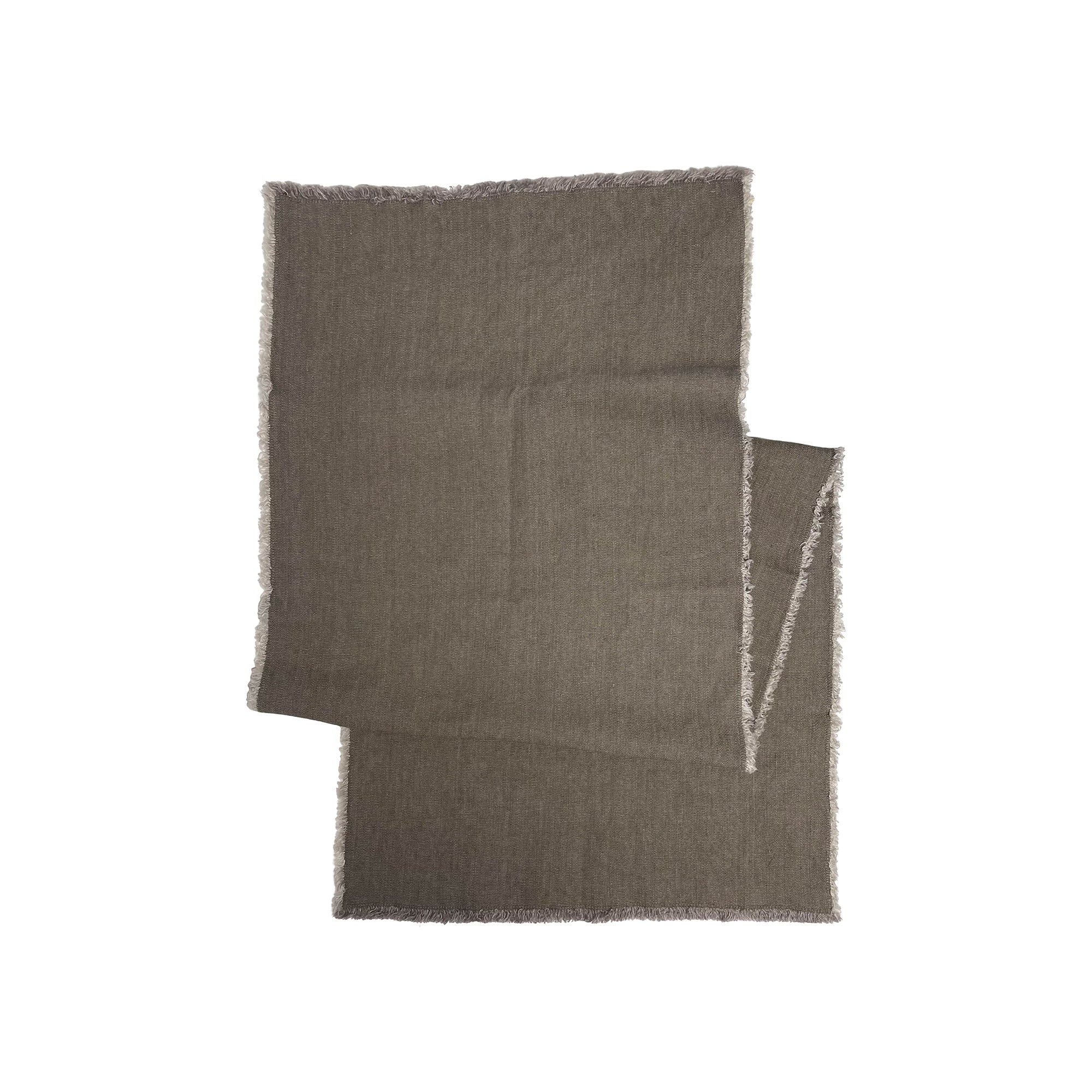 Hopsack Linen Table Runner - Table Runners by R+D.Lab | Obakki