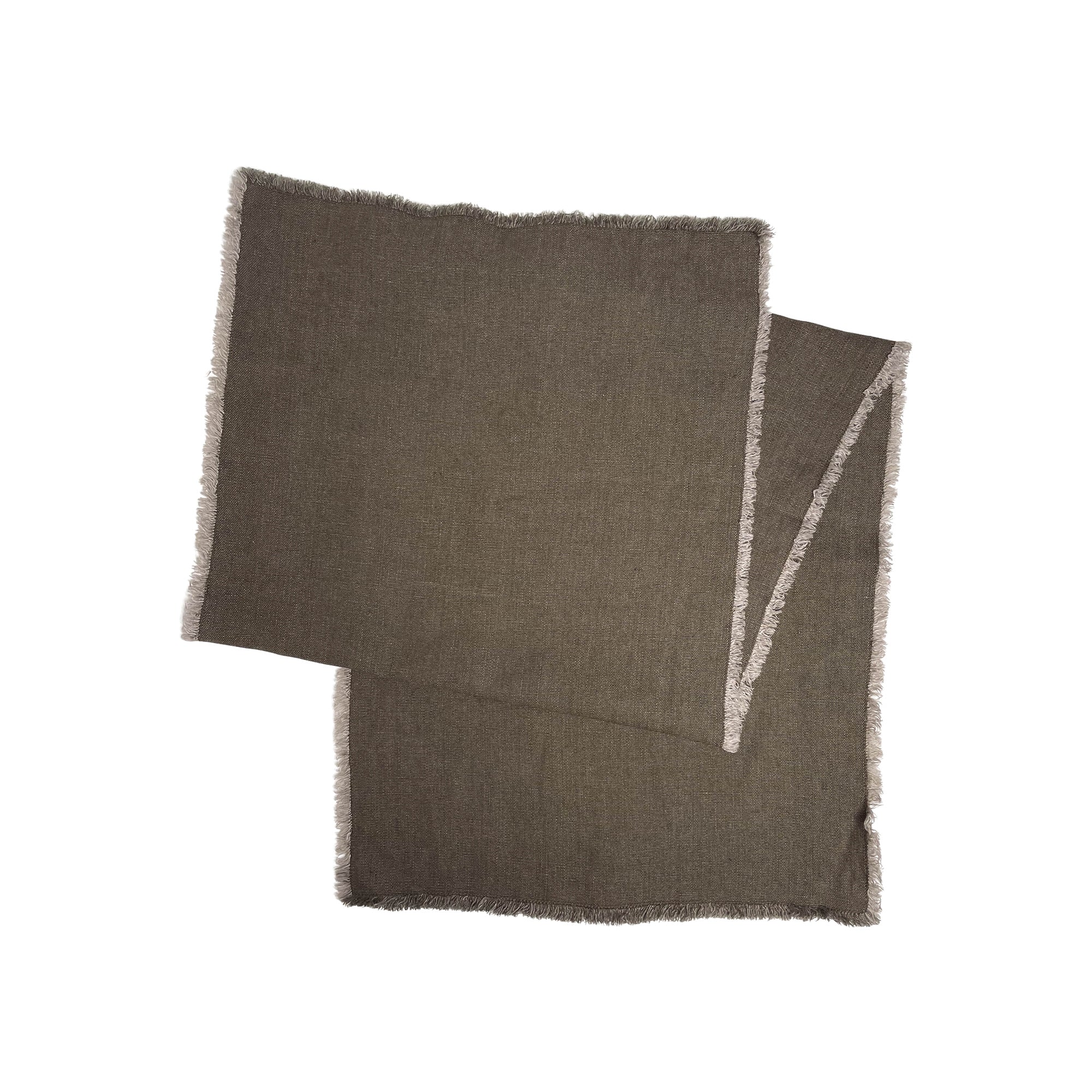 Hopsack Linen Table Runner - Table Runners by R+D.Lab | Obakki