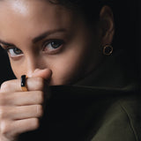 Horn Inset Ring - Ring by Victorious Crafts | Obakki