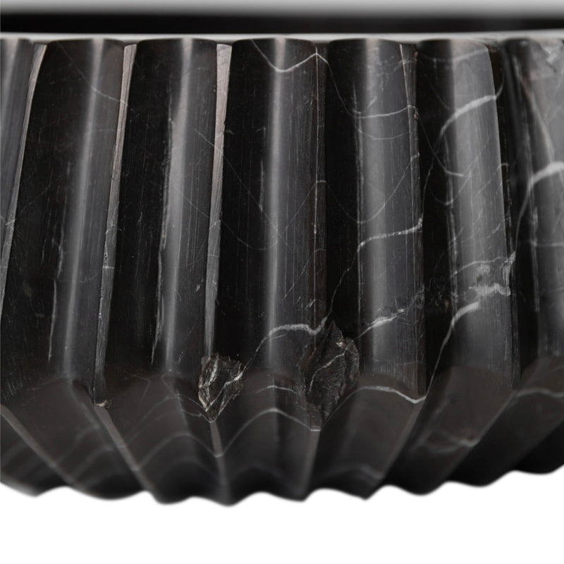 Imperfect Duna Marble Bowl | Black Decorative Bowls Ayres Obakki