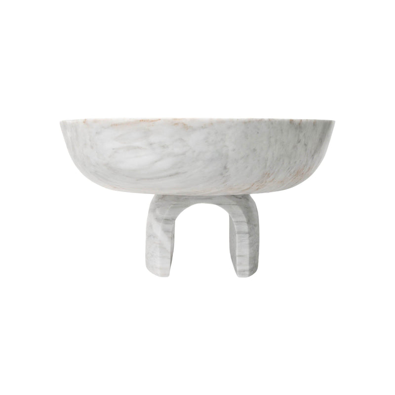 Imperfect Lago Vessel | White Decorative Bowls Ayres Obakki