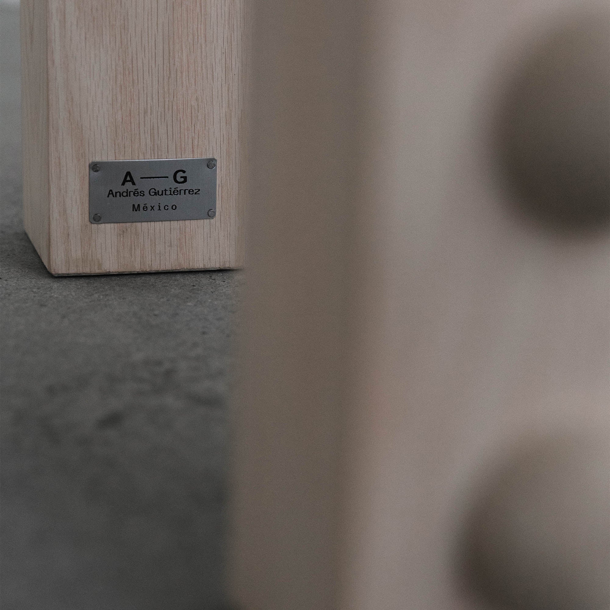 JAGUAR Oak Side Table - Furniture by Originario Andres Gutierrez | Obakki