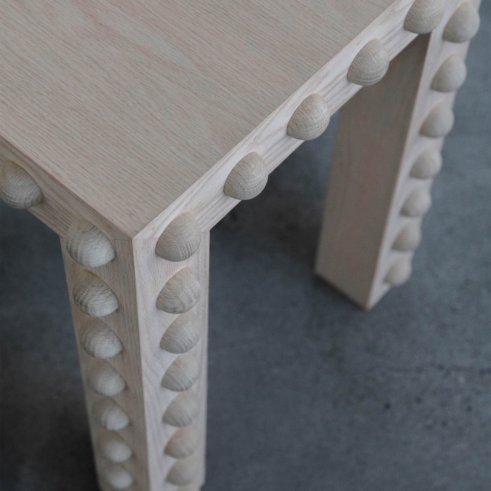 JAGUAR Oak Side Table - Furniture by Originario Andres Gutierrez | Obakki