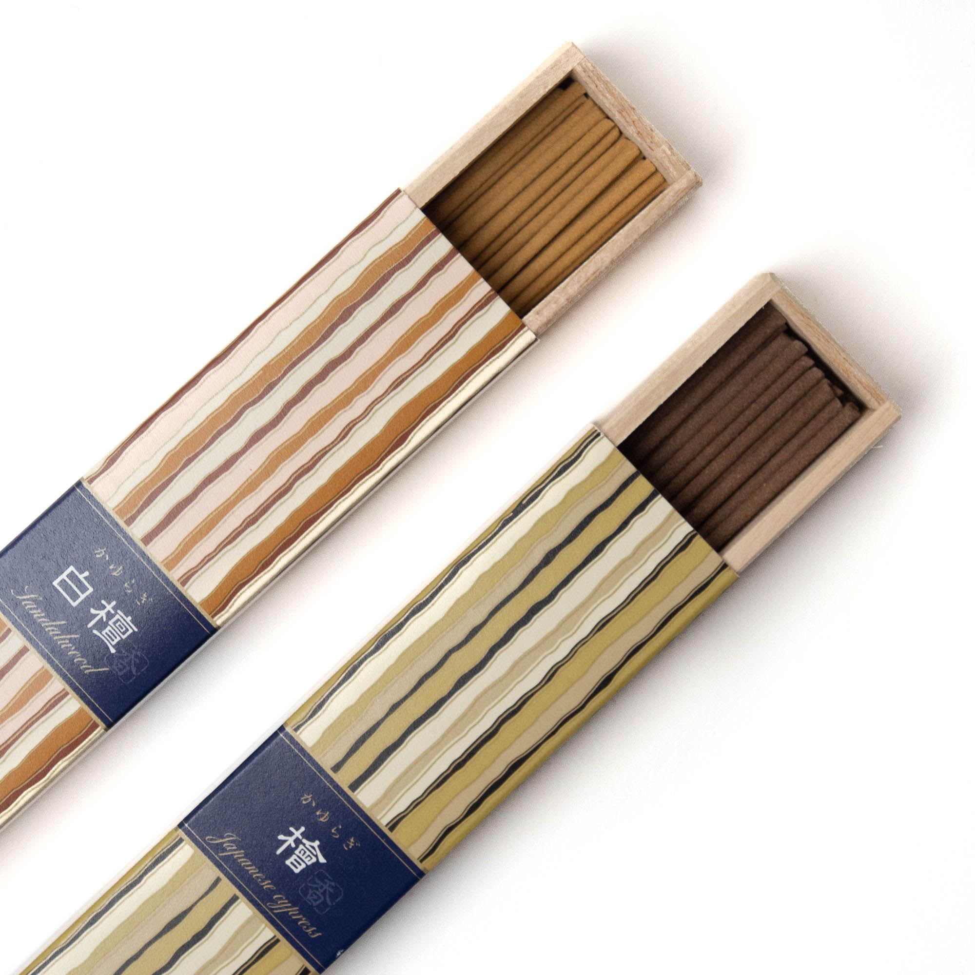 Kayuragi Sandalwood Incense_Nippon Kodo_201-42-0727-144SNDWDOS | Obakki